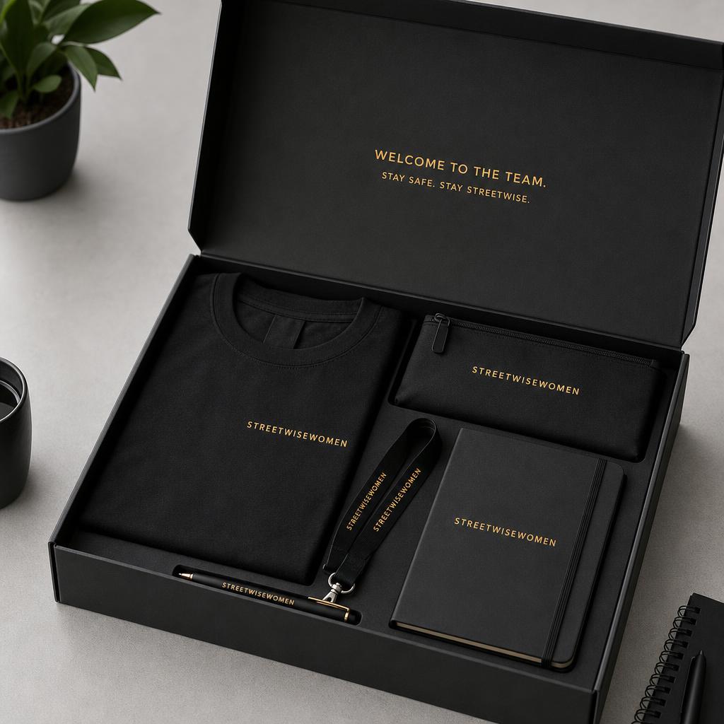 IRON DEFENCE ACADEMY Certificate Folder & Pen